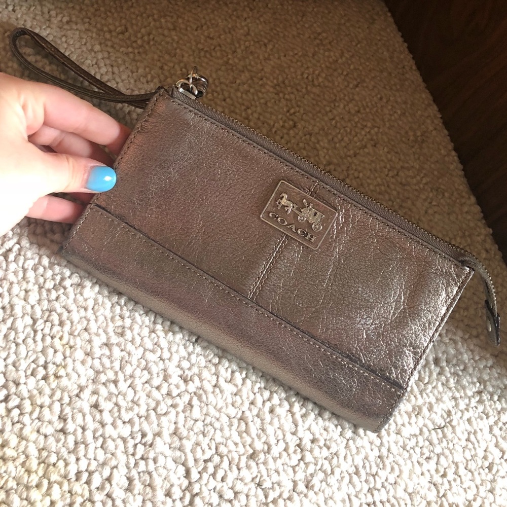 Coach wristlet